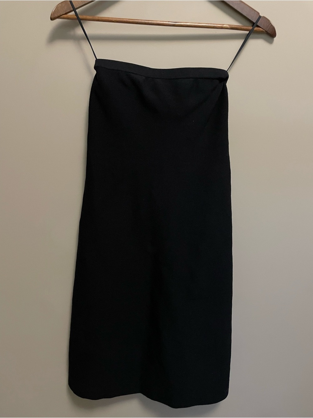 Babaton Black Strapless Bodycon Mini Dress Women’s XS